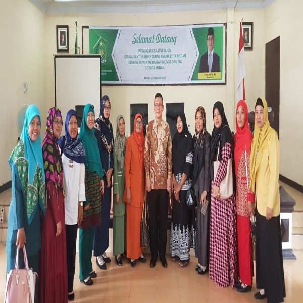 Pimpinan Madrasah Hadiri Acara Silaturahmi dengan Kepala Kantor Kementerian Agama Kota Medan